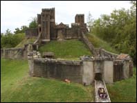 corfe castle model