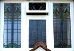 Traditional twenties stained glass