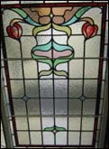 Art Nouveau stained glass