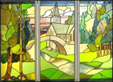 thirties stained glass