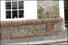 georgian brick wall